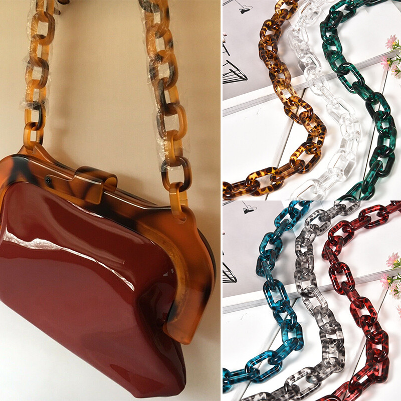resin chain bag strap